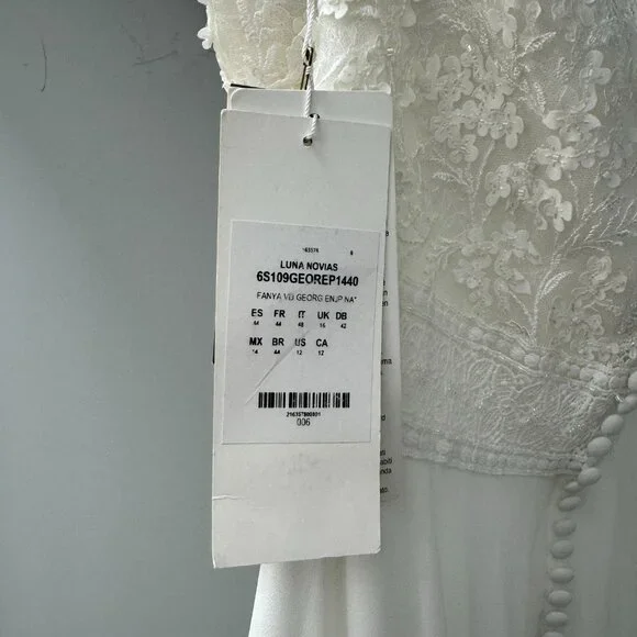 Wedding Dress - Rosa Clara Fanya-50% OFF - Size bridal 12 (New with tags)